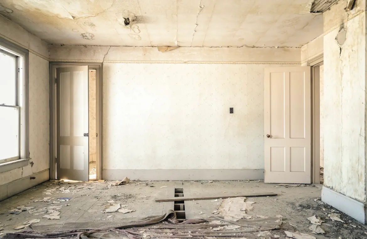 Waste disposal crew managing a cleanout project in Oceanport